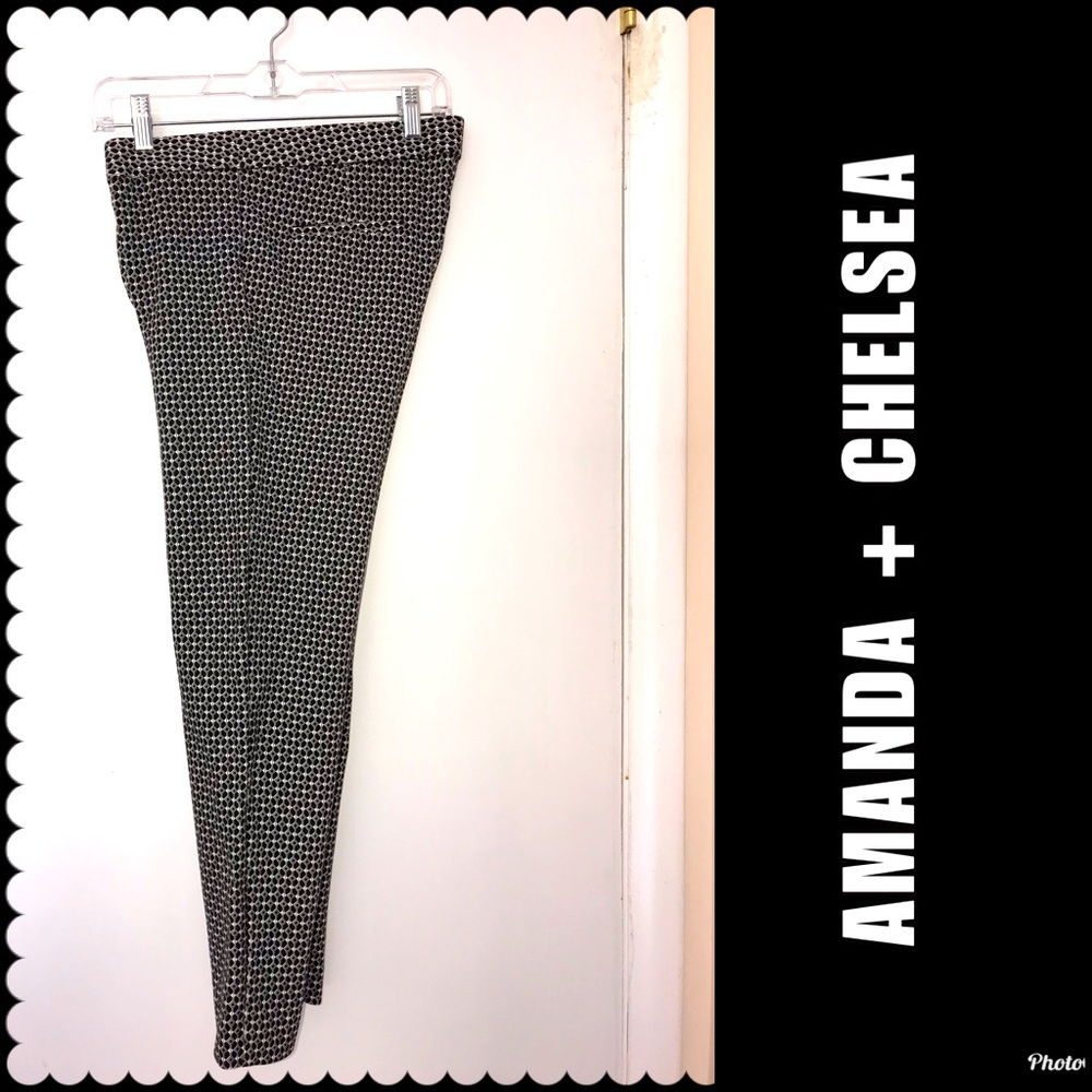 Amanda + Chelsea Patterned Slacks - Picture 2 of 15